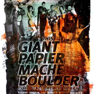 Handprinted Movie Poster